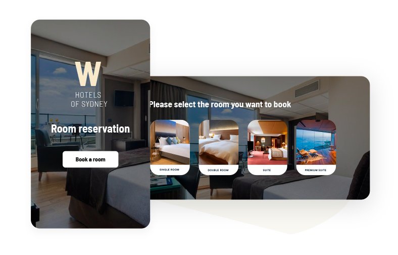 Personaliza el cuestionario con las imágenes de tu hotel/establecimiento
